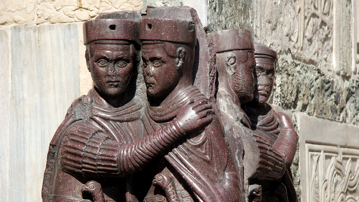 Tetrarchs in the St. Mark's Basilica